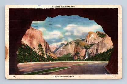Pohlednice USA Yosemite National Park Portal of Grandeur 1939 (M30799)