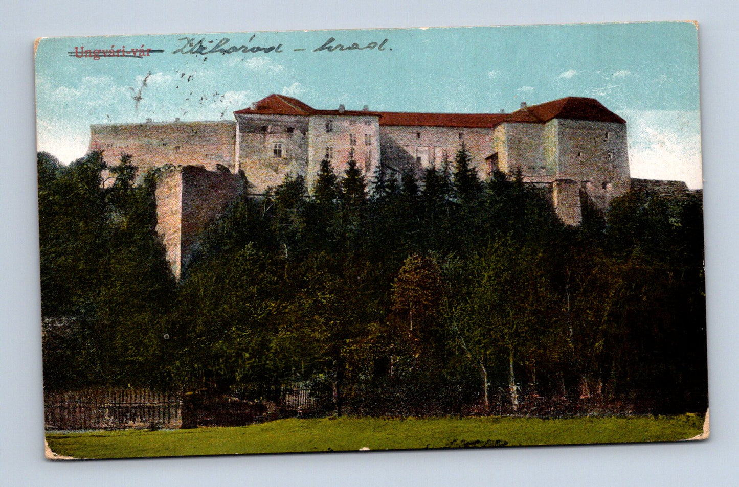 Pohlednice Slovensko hrad Uhrovec cca 1910 (M30800)