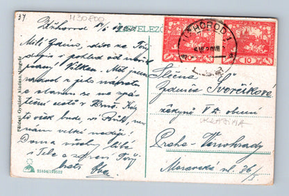 Pohlednice Slovensko hrad Uhrovec cca 1910 (M30800)