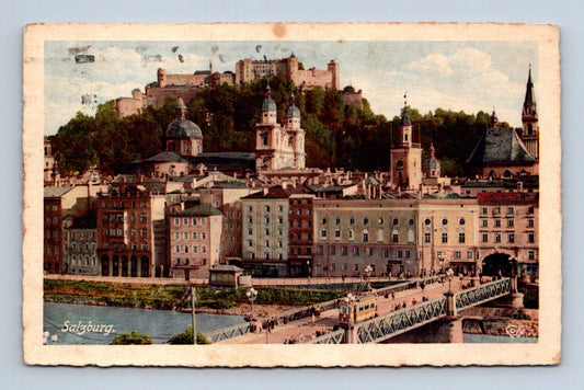 Pohlednice Rakousko Salzburg panorama 1935 (M30801)
