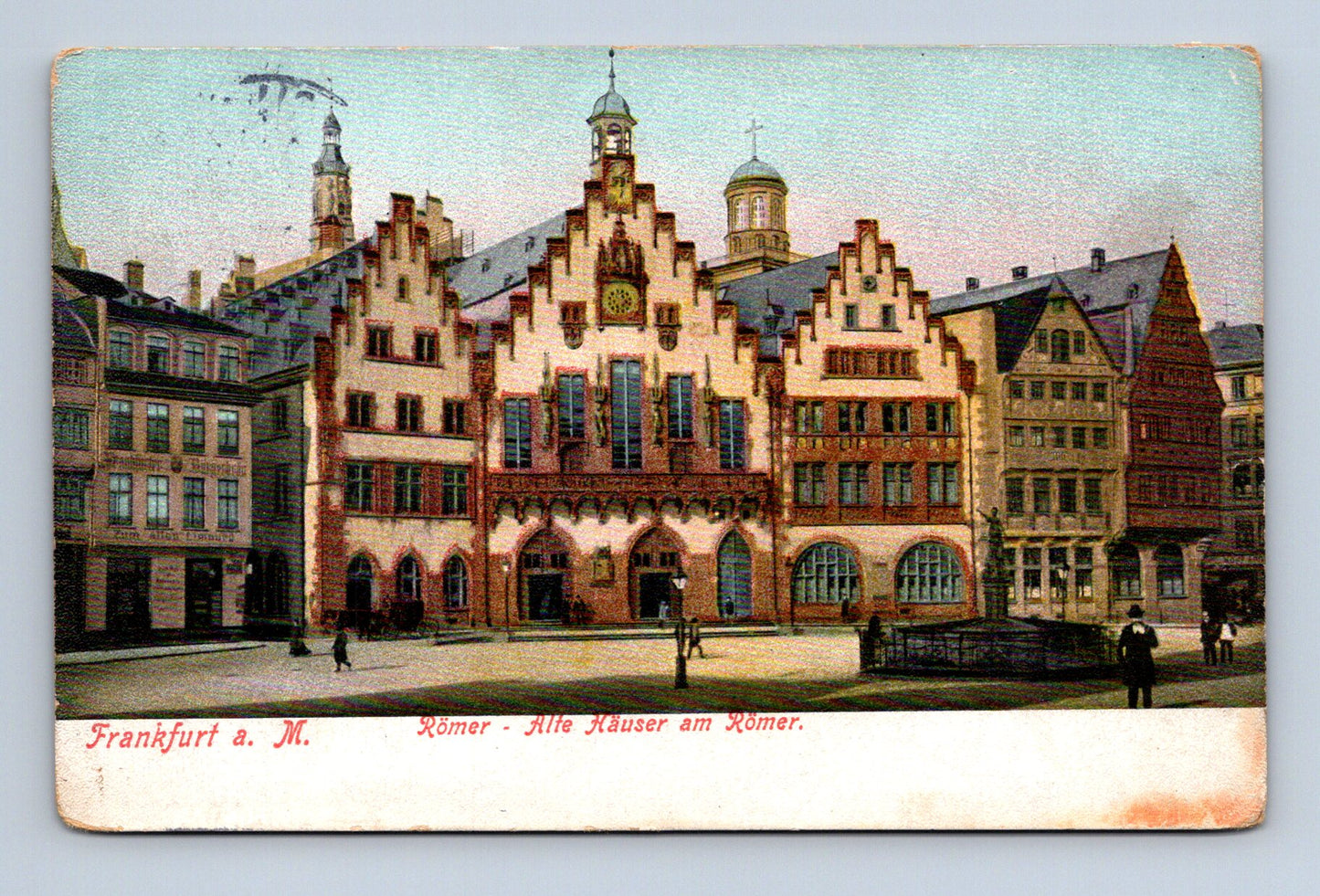Pohlednice Německo Frankfurt am Main Römer 1903 (M30803)