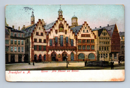 Pohlednice Německo Frankfurt am Main Römer 1903 (M30803)