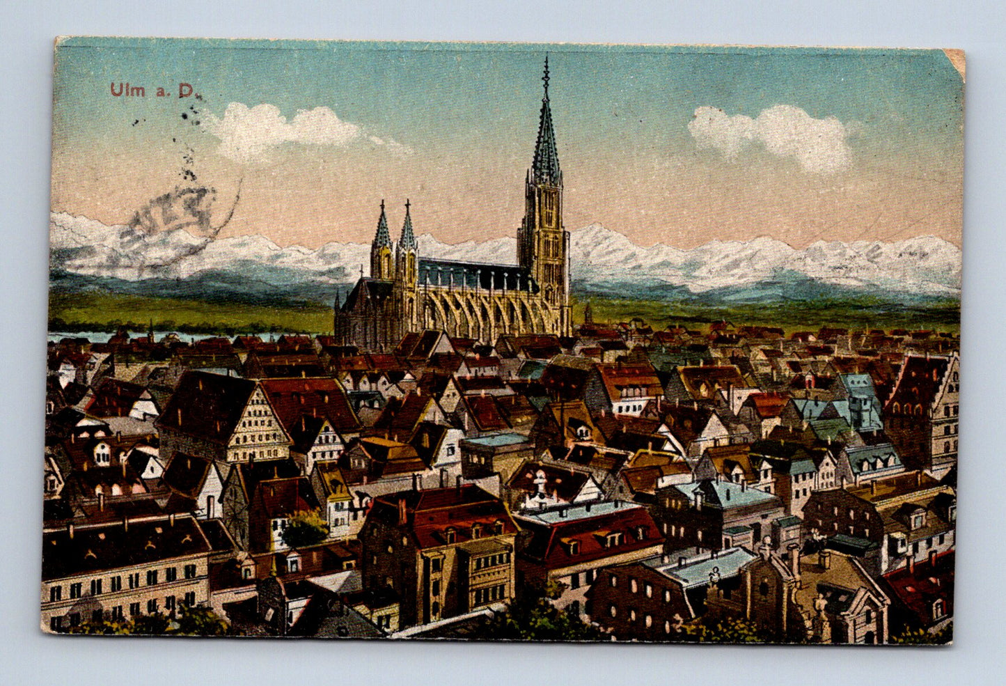 Pohlednice Německo Ulm katedrála (M30805)