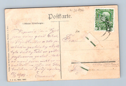 Pohlednice Slovinsko Marburg a. d. Drau panorama 1908 (M30806)