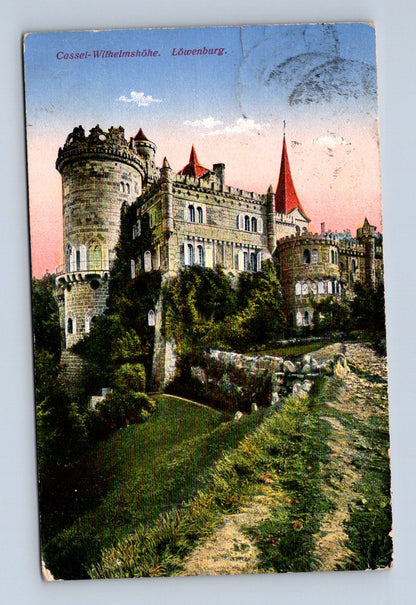 Pohlednice Německo Cassel-Wilhelmshöhe Löwenburg (M30809)