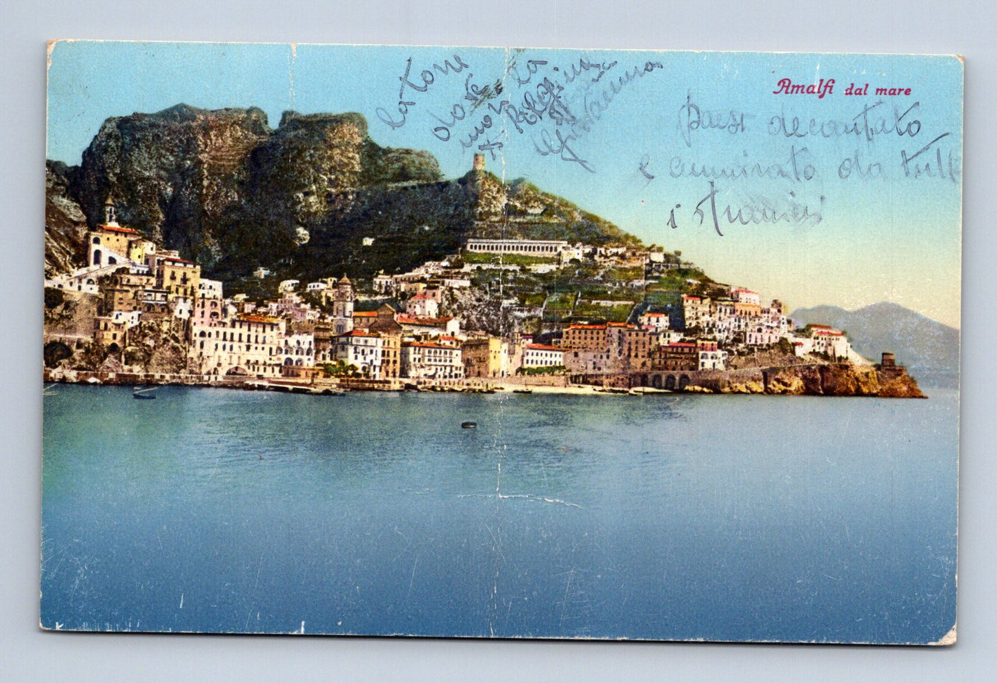 Pohlednice Itálie Amalfi pobřeží 1941 (M30819)