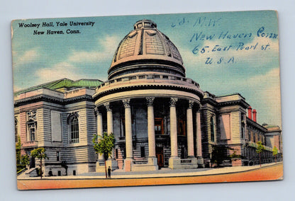 Pohlednice USA New Haven Woolsey Hall Yale Univ. 1904 (M30824)