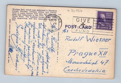 Pohlednice USA New Haven Woolsey Hall Yale Univ. 1904 (M30824)