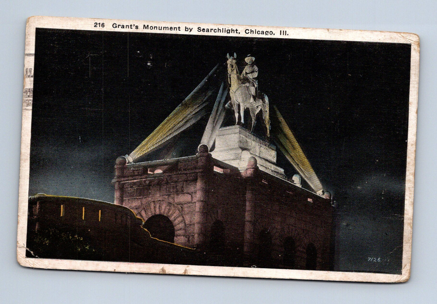 Pohlednice USA Chicago Grants Monument 1921 (M30829)