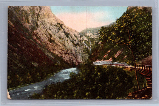 Pohlednice Bosna a Hercegovina kaňon řeky 1934 (M30838)