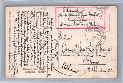 Pohlednice Bosna a Hercegovina kaňon řeky 1934 (M30838)