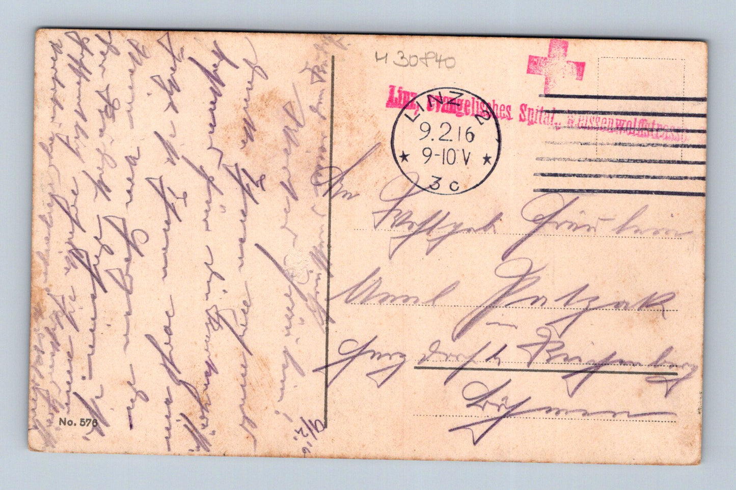 Pohlednice Rakousko Linz Pöstlingberg 1916 (M30840)