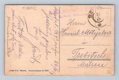 Pohlednice Rakousko Selatal Grimming 1918 (M30843)