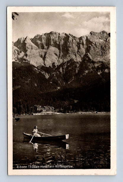 Pohlednice Německo Eibsee hotel Riffelspitze 1913 (M30849)