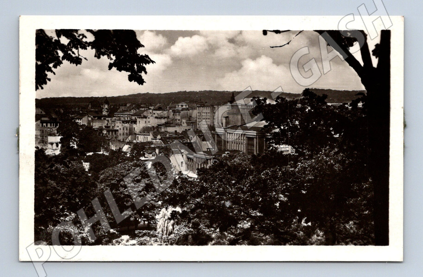 Pohlednice Teplice panorama města (M30858)