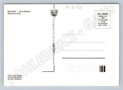 Postcard Blatnice festive costumes (M3086)