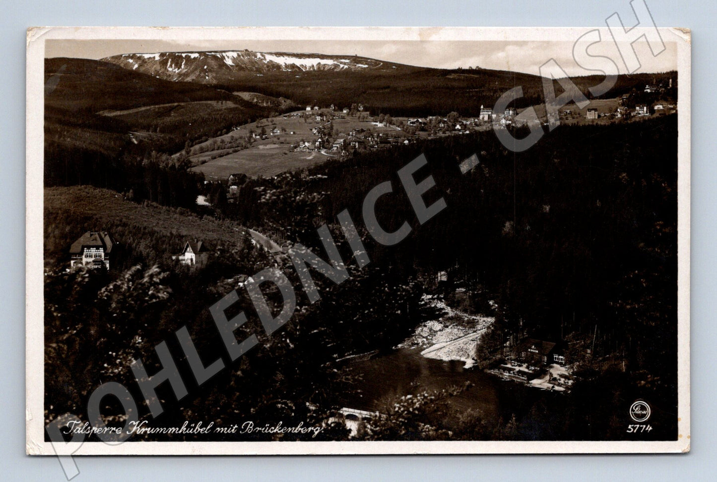 Pohlednice Německo Krummhübel Brückenberg 1940 (M30864)