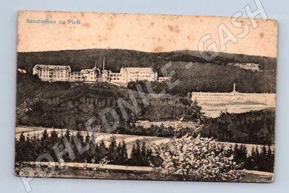 Pohlednice Pleš sanatorium 1922 (M30871)