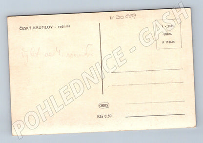 Pohlednice Český Krumlov radnice (M30889)