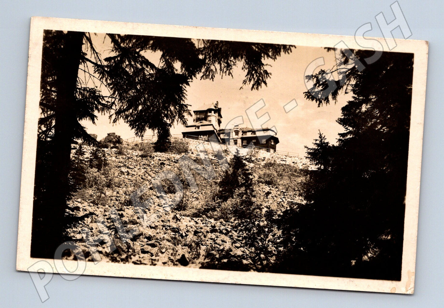Pohlednice Ještěd 1950 (M30897)