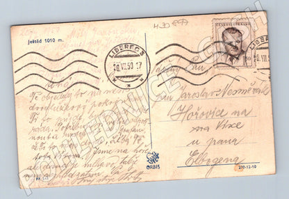 Pohlednice Ještěd 1950 (M30897)