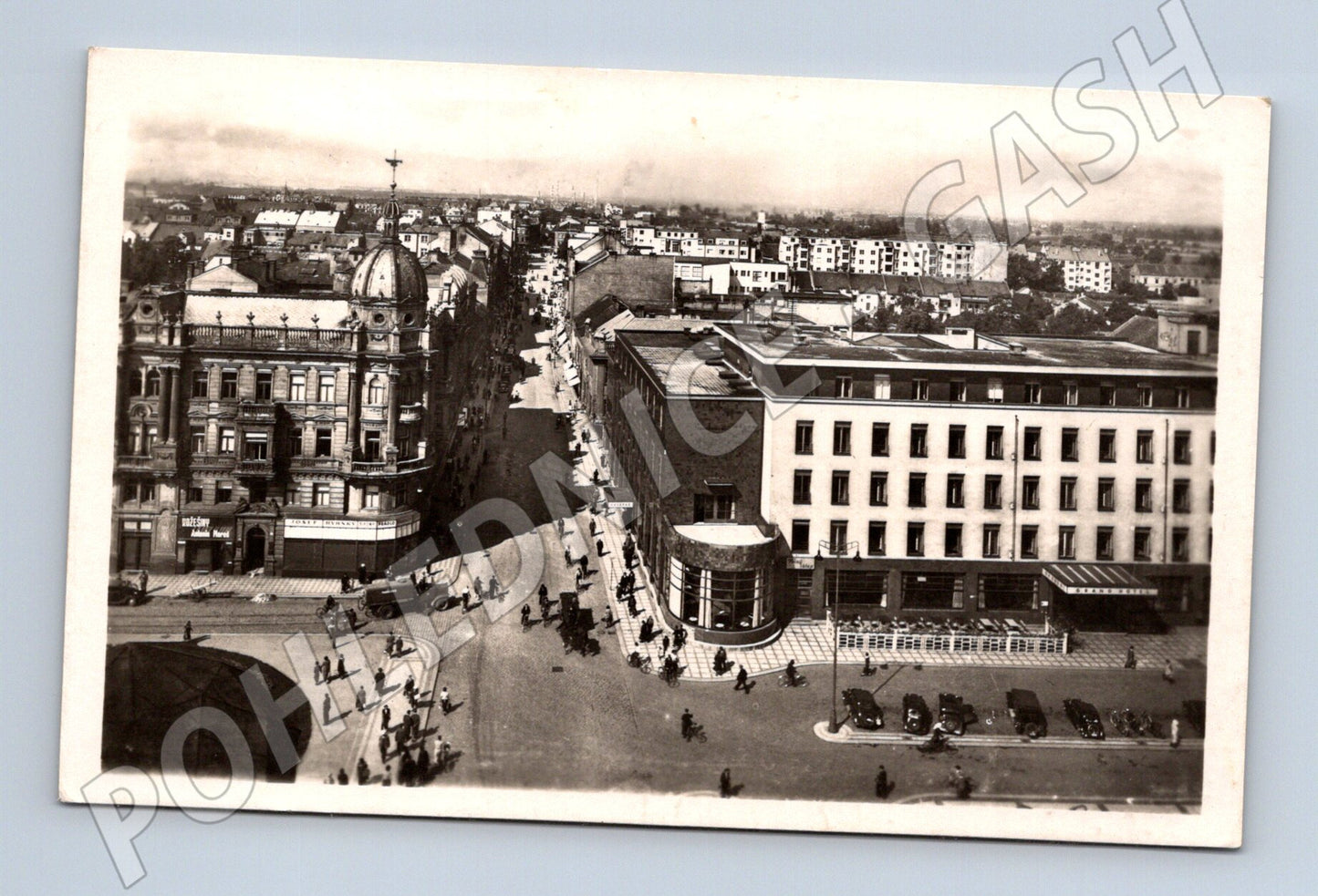 Pohlednice Pardubice městská scéna 1943 (M30902)