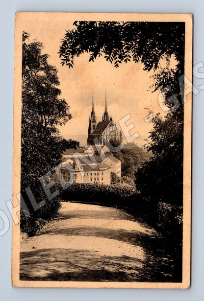 Pohlednice Brno Retrov zámek 1950s (M30938)