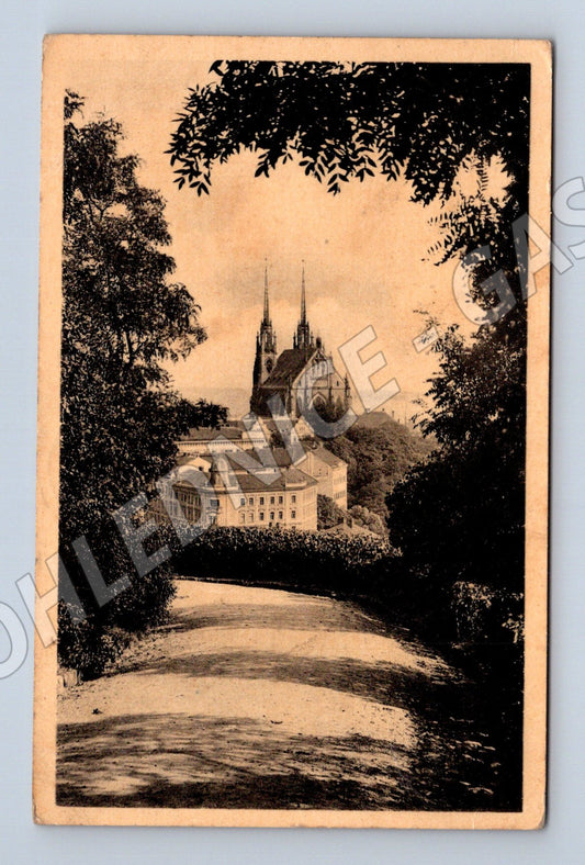 Pohlednice Brno Retrov zámek 1950s (M30938)