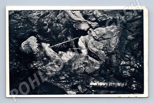 Pohlednice Kateřinská jeskyně Macocha krápníky (M30943)