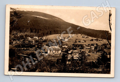 Pohlednice Krkonoše Špindlerův Mlýn horská vesnice (M30954)
