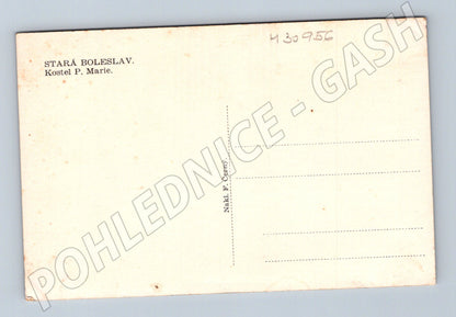 Pohlednice Stará Boleslav Kostel P. Marie (M30956)