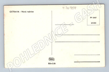 Pohlednice Ostrava Nová radnice (M30959)