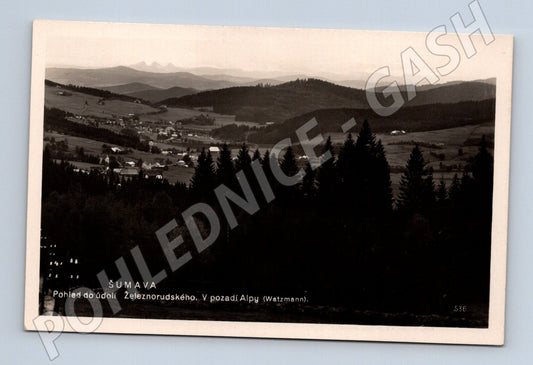 Pohlednice Šumava Železnorudsko, Alpy (M30965)
