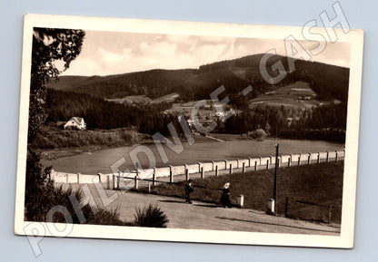 Pohlednice Horní Bečva Beskydy přehrada (M30968)
