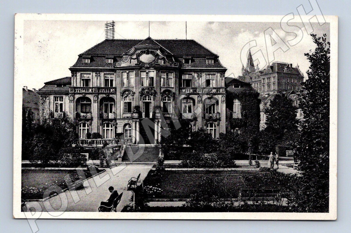 Pohlednice Teplice-Šanov Kamenné lázně 193x (M30971)