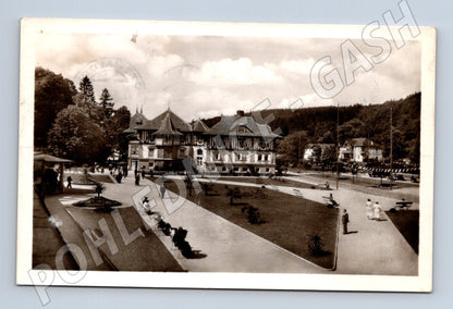 Pohlednice Luhačovice Janův dům 1941 (M30976)