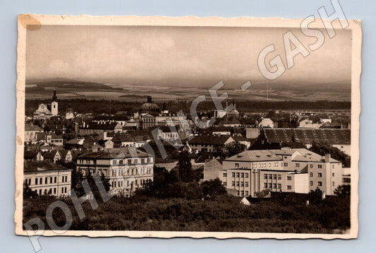 Pohlednice Kroměříž celkový pohled 1941 (M30978)