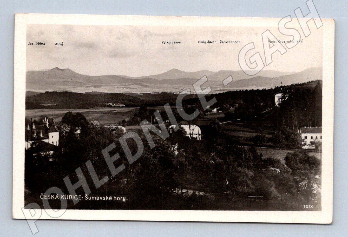 Pohlednice Česká Kubice Šumavské hory (M30980)
