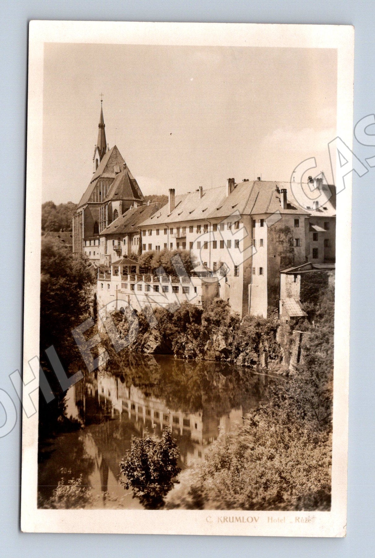 Pohlednice Český Krumlov Hotel Rose (M30982)