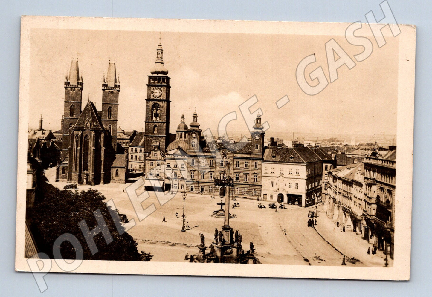 Pohlednice Hradec Králové Velké náměstí (M30987)