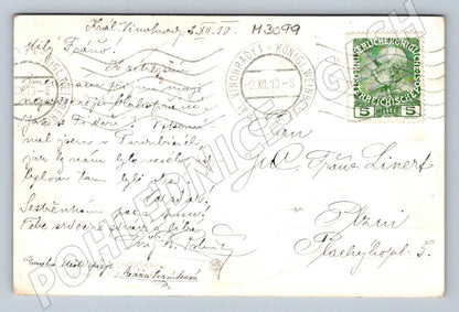 Postcard Jaroslav Špillar Chodská výmenkářář 1910 (M3099)