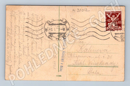 Pohlednice Brno Vily v Písárkách 1921 (M31012)