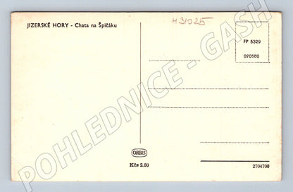 Pohlednice Jizerské Hory Chata na Špičáku (M31025)