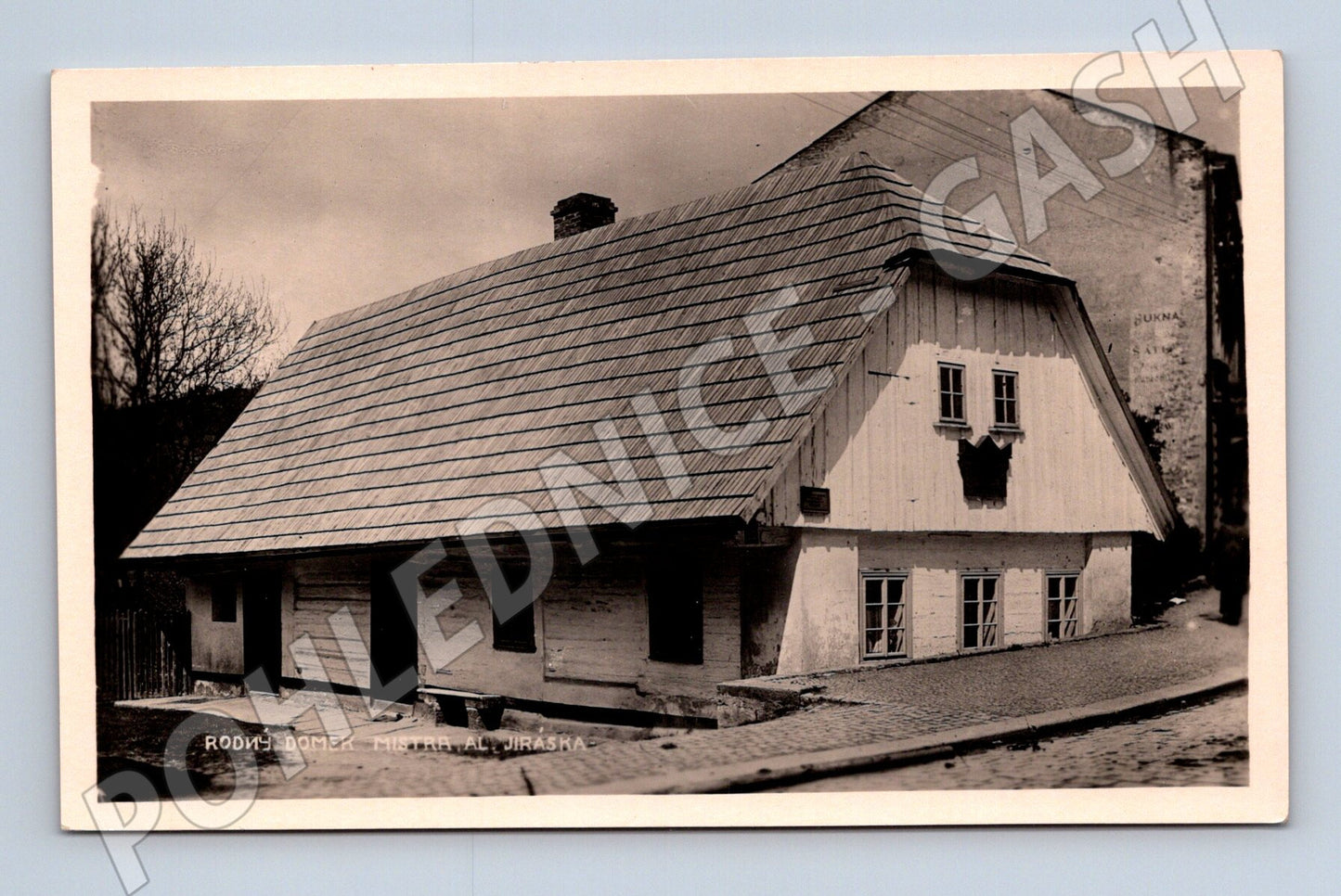 Pohlednice Hronov Rodný domek Aloise Jiráska (M31031)