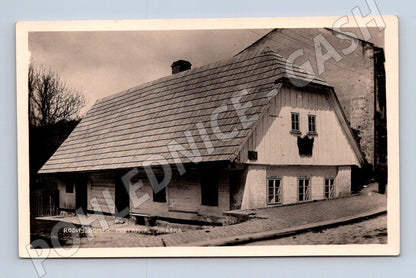 Pohlednice Hronov Rodný domek Aloise Jiráska (M31031)