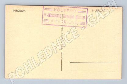 Pohlednice Hronov Rodný domek Aloise Jiráska (M31031)