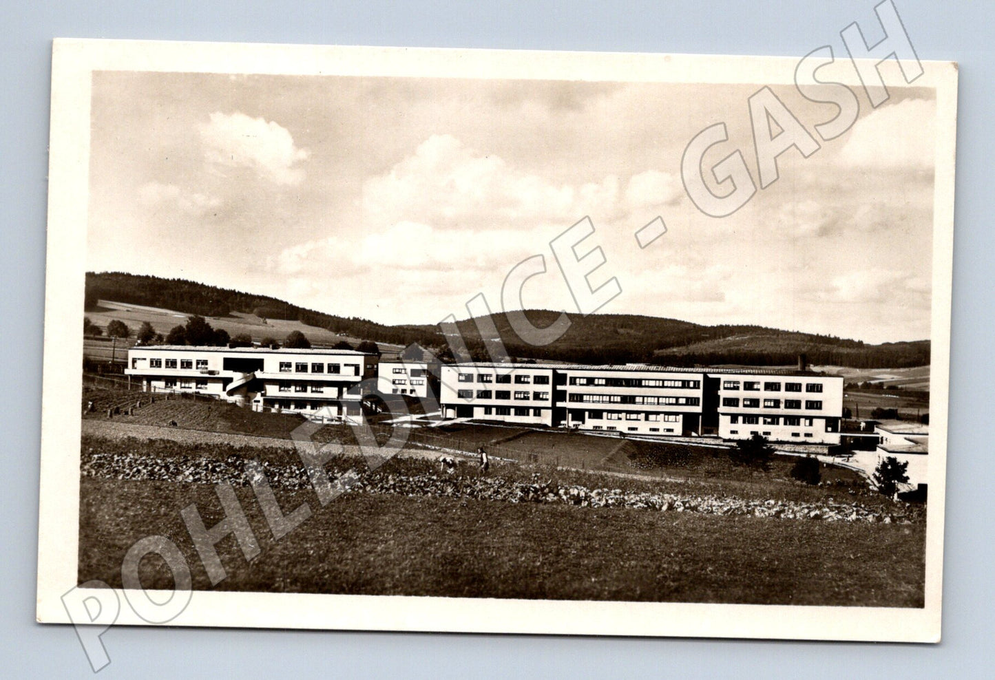 Pohlednice Nové Město na Moravě Nemocnice 1952 (M31038)