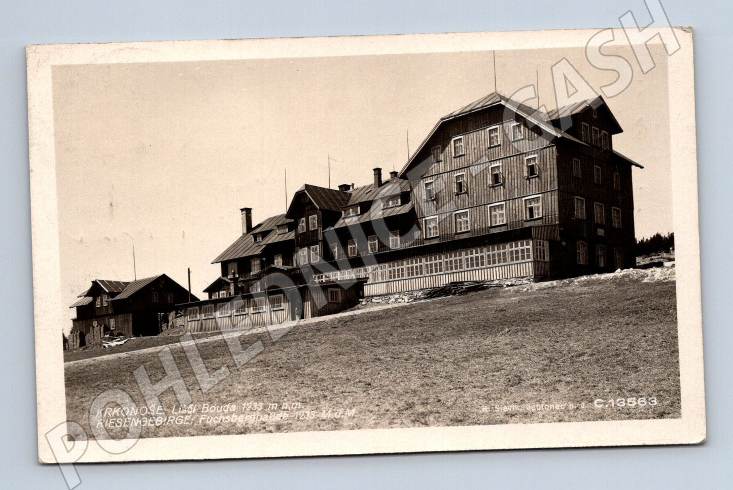 Pohlednice Krkonoše Liščí Bouda 1930 (M31045)