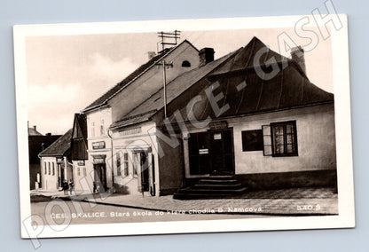 Pohlednice Česká Skalice Stará škola Boženy Němcové (M31057)