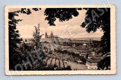 Pohlednice Praha Hradčany panorama 1958 (M31068)